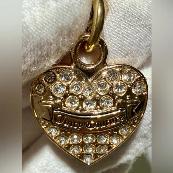 JUICY COUTURE Zip top Wallet, Brown/Pink Emblem - Picture 3 of 9